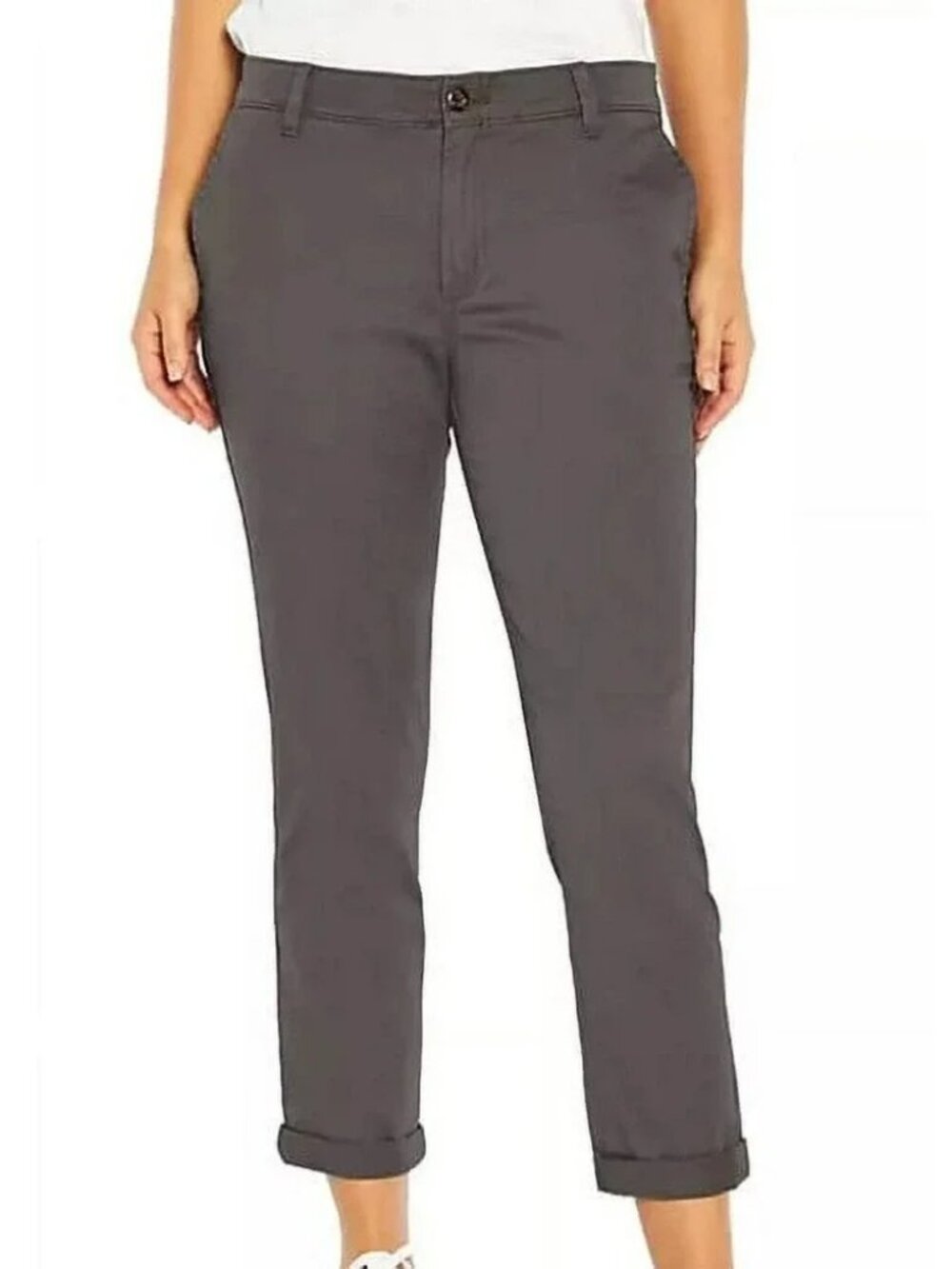 GAP Women's High Rise Girlfriend Chino Sz 6